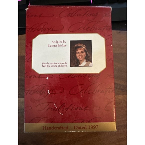 Hallmark Special Dog Photo Holder Keepsake Ornament 1997 Vintage Christmas Decor - Picture 2 of 4